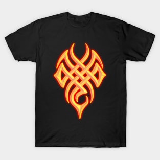 Fire pattern T-Shirt